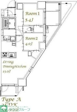 スプランディッド西日暮里の物件間取画像